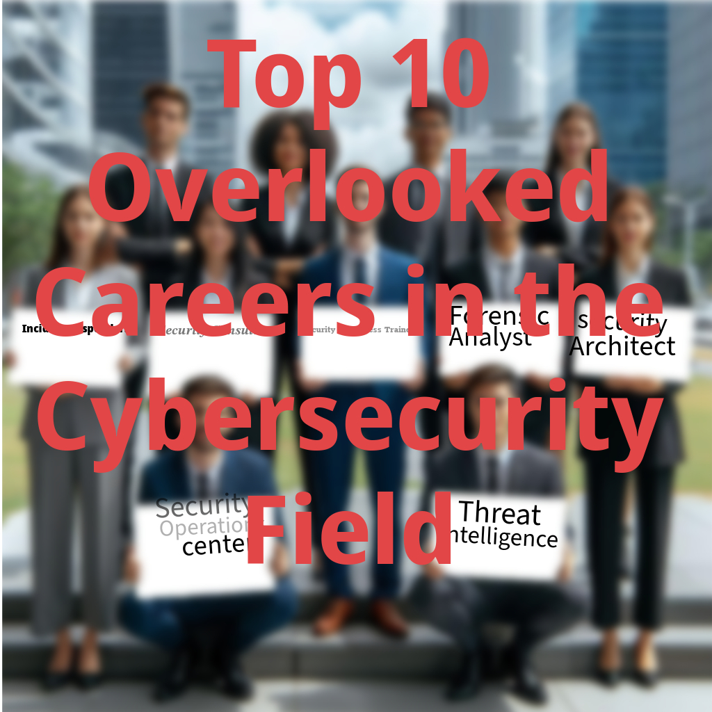 Overlooked Careers in the Cybersecurity Field